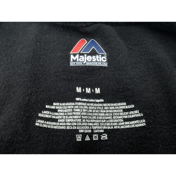 Chicago Bulls Vintage Majestic NBA Basketball Short Sleeve T-Shirt Size Medium - Picture 3 of 5